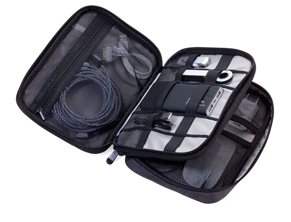 Органайзер дорожный Troika Connected полиэстер Серый Киев - изображение 2