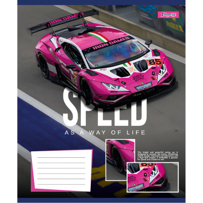 Зошит 1 вересня Speed as a way of life А5 24 аркушів лінія (768017) Вінниця - фото 6