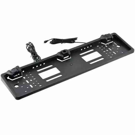 Автомобільна рамка для номера R315 з камерою заднього виду та датчиком паркування Київ