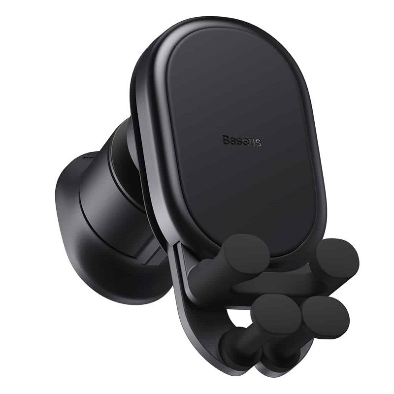 Автотримач для телефона з БЗП Baseus Stable Gravitational Wireless Charging Car Mount Pro 15W (Air Outlet Version) Black Київ - фото 4
