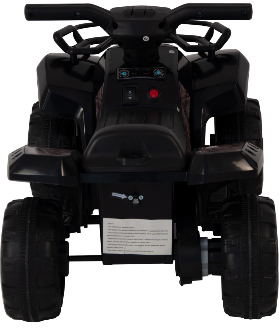 Дитячий електроквадроцикл MLY-518 квадроцикл на акумуляторі для дітей Чорний Київ - фото 6