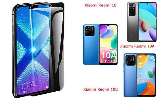Защитное стекло NeoGlass для Xiaomi Redmi 10, 10A, 10C – ультрапрозрачное и устойчивое Киев