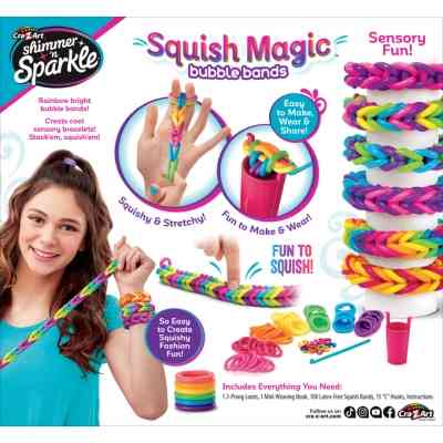 Набір для творчості Cra-Z-Art Squish Magic Bubble Bands виготовлення браслетів (17343CRA) Вінниця