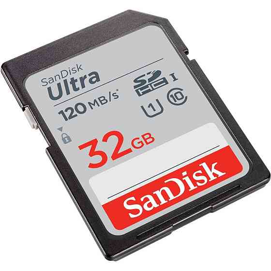 SDXC (UHS-1) SanDisk Ultra 32Gb class 10 (120Mb/s) Киев