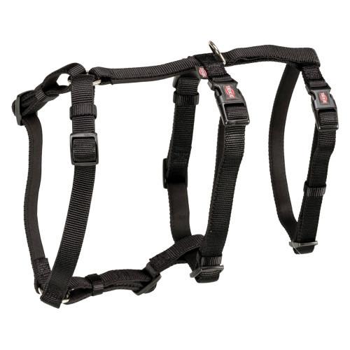 Шлей Trixie для собак M-L 50-75 см х 20 мм чорна Київ - фото 1