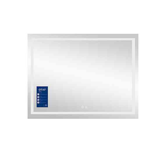 Дзеркало Qtap Mideya (MI1) 900х700 з LED-підсвіткою Touch, з антизапотіванням, з димером QT2078NCF9070W Київ