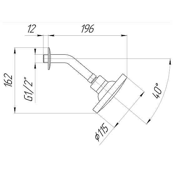 Душовий комплект Globus Lux HY-2052 Київ