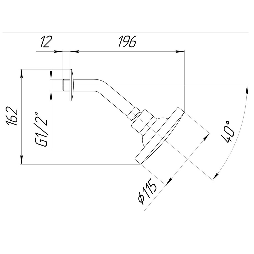 Душовий комплект Globus Lux HY-2052 Київ - фото 3