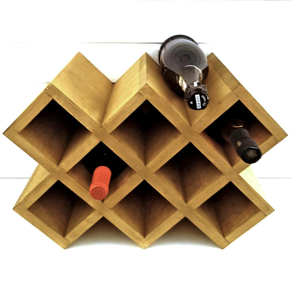 Настільна винна полиця "Окопі" сієна Миколаїв - фото 1