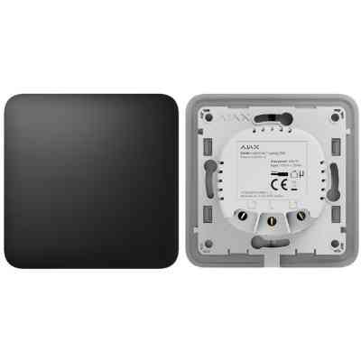 Розумний вимикач Ajax LightSwitch 1-gang чорна Вінниця