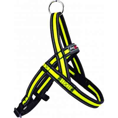 Шлея для собак GimDog Alfresco Y неопрен 1.5х42 45-55 см жовта (8009632059624) Вінниця