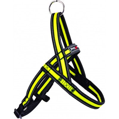 Шлея для собак GimDog Alfresco Y неопрен 1.5х42 45-55 см жовта (8009632059624) Вінниця - фото 1