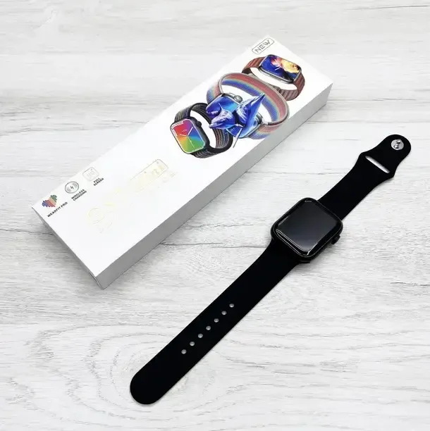 синий Смарт-часы Smart Watch GS7 MINI 41 мм, Фитнес часы с тонометром и пульсоксиметром Коломыя - изображение 9