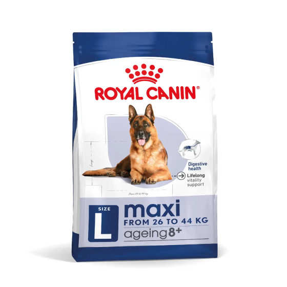 Ryal Canin Maxi Ageing 8+ (Рояв Канін Максі Ейджінг 8+) сухий корм для собак великих порід від 8 років 15 кілограмів. Запоріжжя