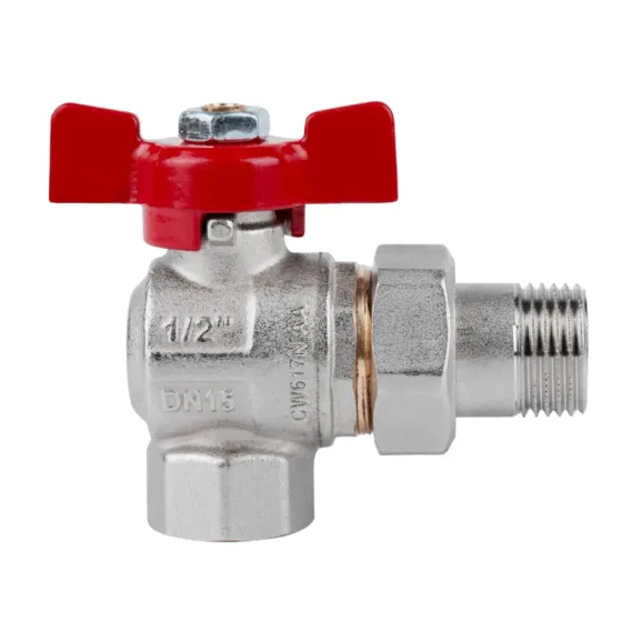 Кран кульовий Icma FAR. ROSSA 1/2" кутовий No361 Київ