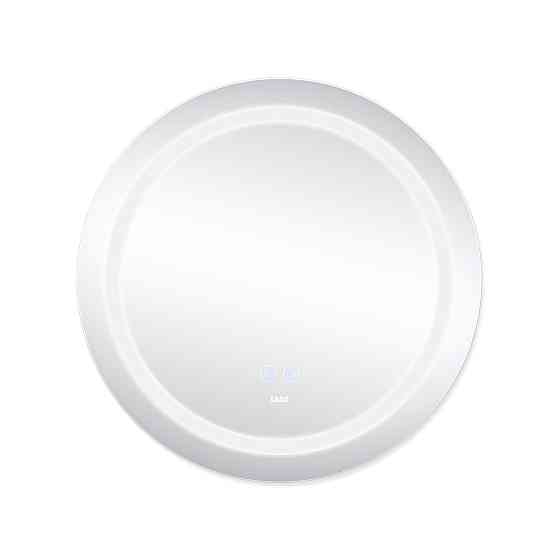 Дзеркало Lidz Aria R600 з LED-підсвіткою Touch, з антизапотіванням, з диммером, рег. яскравості LD78LR600 Київ