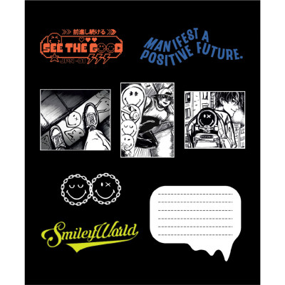 Зошит Yes Smiley World Anime А5 48 аркушів лінія (767655) Вінниця - фото 4