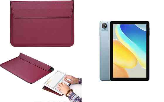Чохол-конверт VitoCase для Blackview TAB 30, з функцією підставки для планшета Бордовий Київ