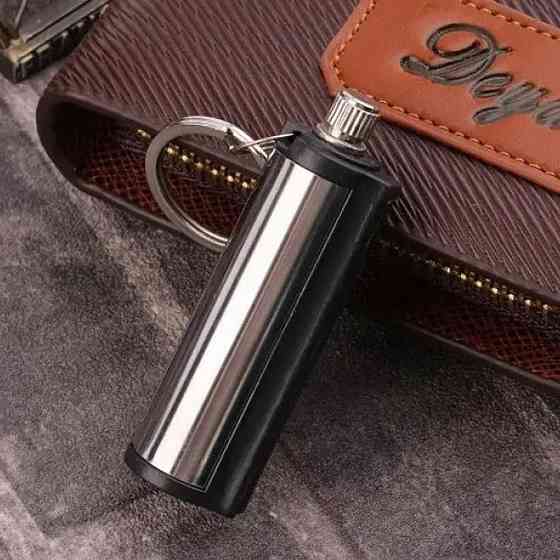 Вечная спичка бензиновая Make Fire / Многоразовое средство для разжигания огня / Бесконечная спичка брелок Киев