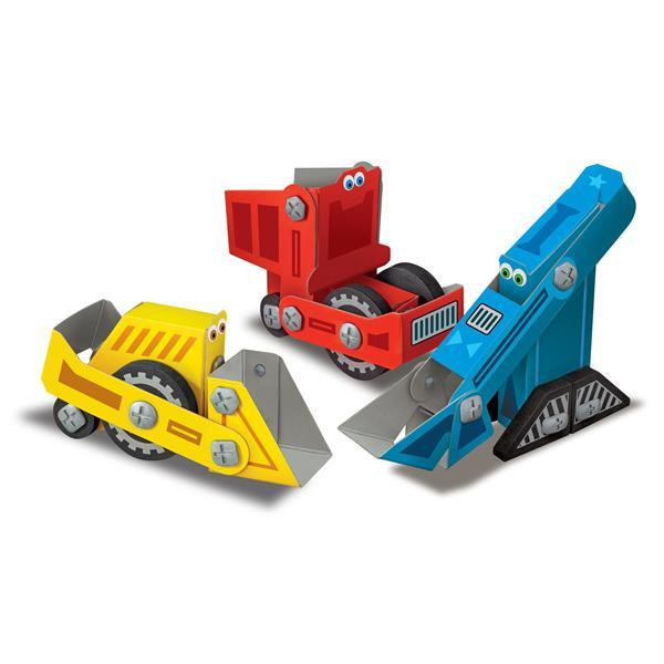 Набір для складання 4M Будівельна техніка з картону (00-04673) Харків - фото 11