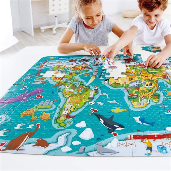 Пазл-гра Hape Карта світу 105 ел. (E1626) Харків - фото 12