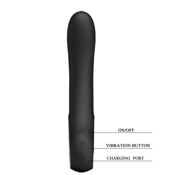 Вибратор - Pretty Love Alston Vibrator Black Sex Aura Киев - изображение 2
