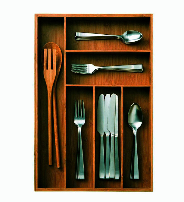 Лоток для столових приладів "Кальде" латте Миколаїв - фото 1