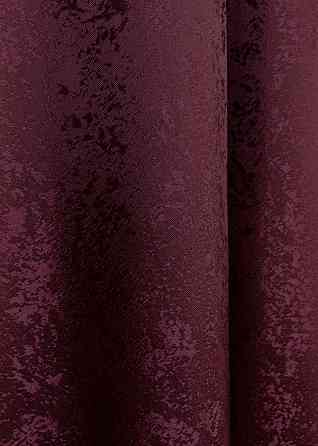 Шторна тканина жакард, колекція "Мармур Al1" колір бордовий 1302ш Київ