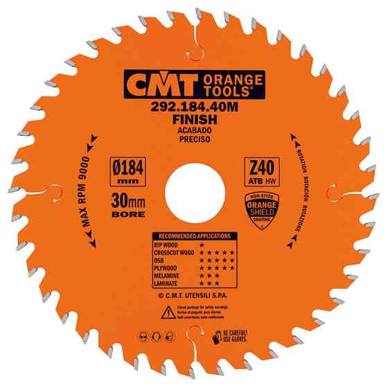 Пиляльний диск по дереву CMT 180х20х40z K2.6/1.6 (292.180.40H) Одеса