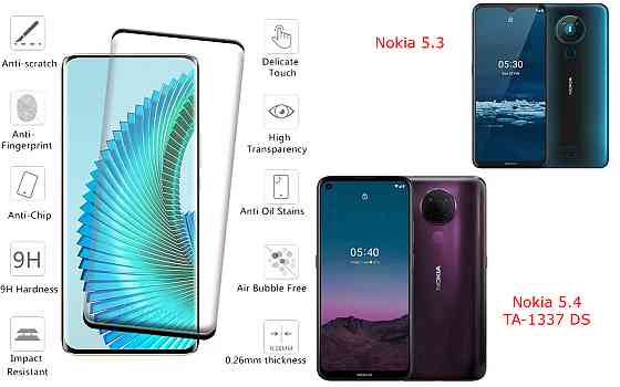 Захисне скло HyperGlass Pro для Nokia 5.3, Nokia 5.4 TA-1337 DS – максимальна чутливість та захист Київ