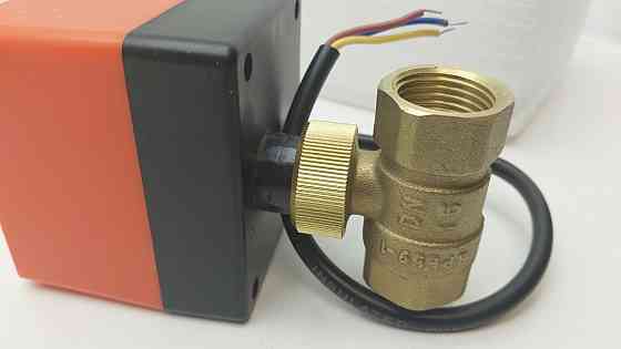 Кульовий кран з електроприводом AC 24V-DN15 Луцк