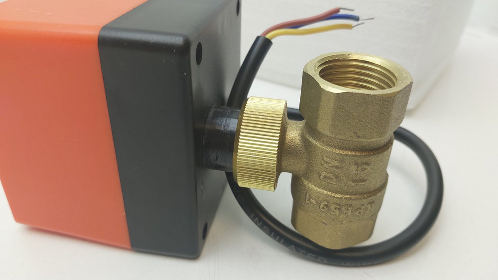 Кульовий кран з електроприводом AC 24V-DN15 Луцк - изображение 4