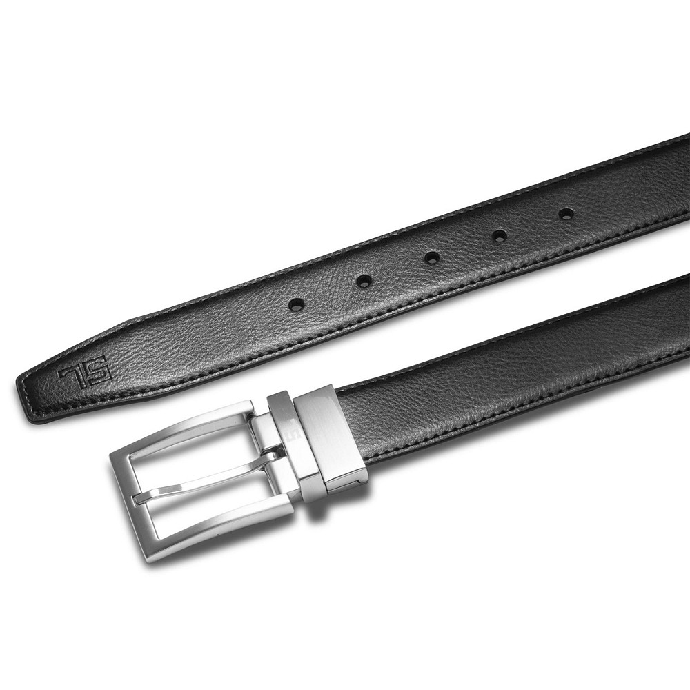 Ремень мужской кожаный Semi Line Black/Brown (P8231-0 M) Вінниця - фото 3