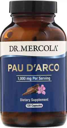 Кора муравьиного дерева Dr. Mercola Pau D'Arco 1000 мг 120 капс Киев