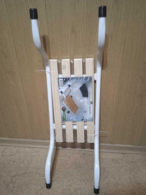 Сидіння для ванної метал/дерево Харків - фото 3