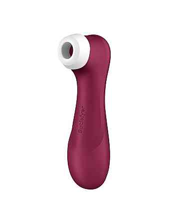 Вакуумный клиторальный стимулятор Satisfyer Pro 2 Generation 3 Satisfyer Liquid Air, бордовый Sex Aura Киев