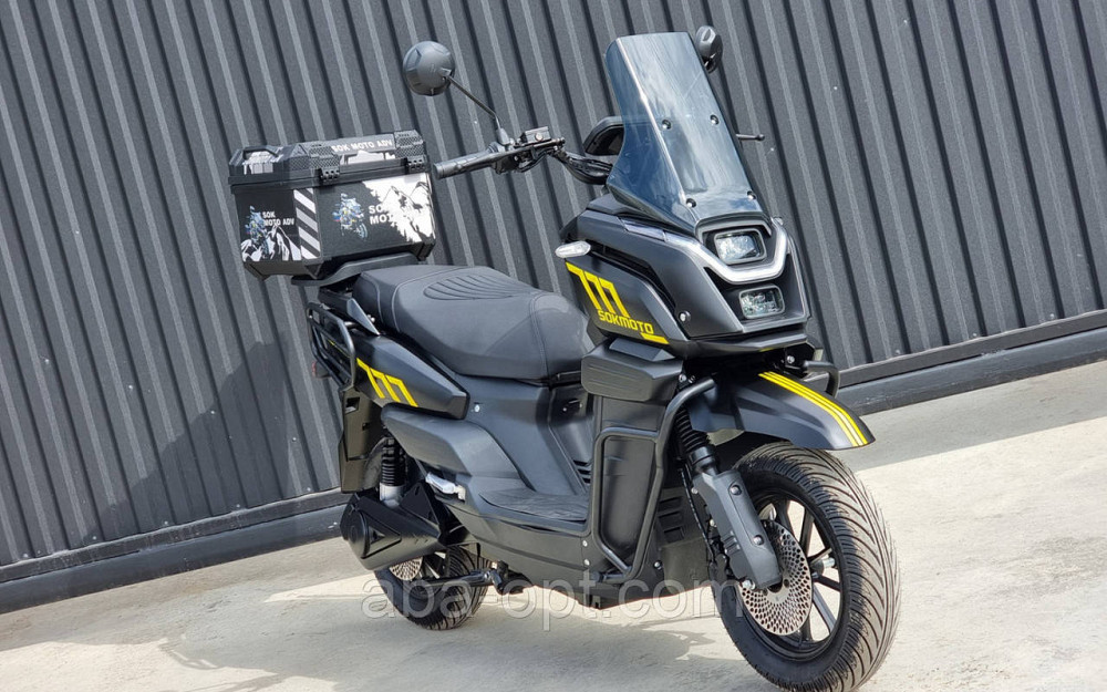 Електроскутер SOK ADV 2999W-72Вт-38Ah графен шини 12"-12" купити в інтернет-магазині Одеса - фото 5