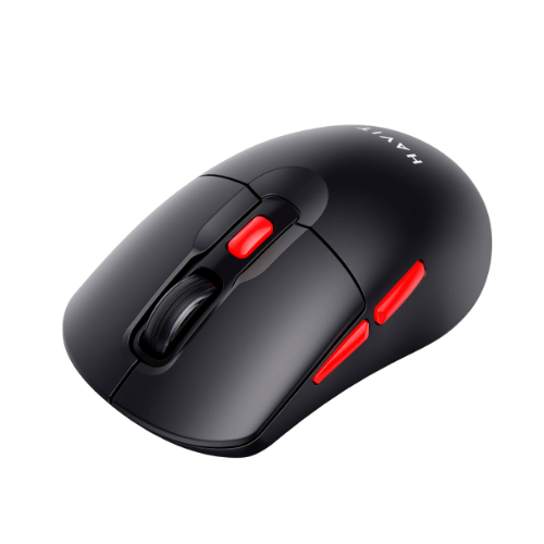 Мишка бездротова Havit Dual Mode HV-MS59WB чорний/червоний Житомир - фото 5