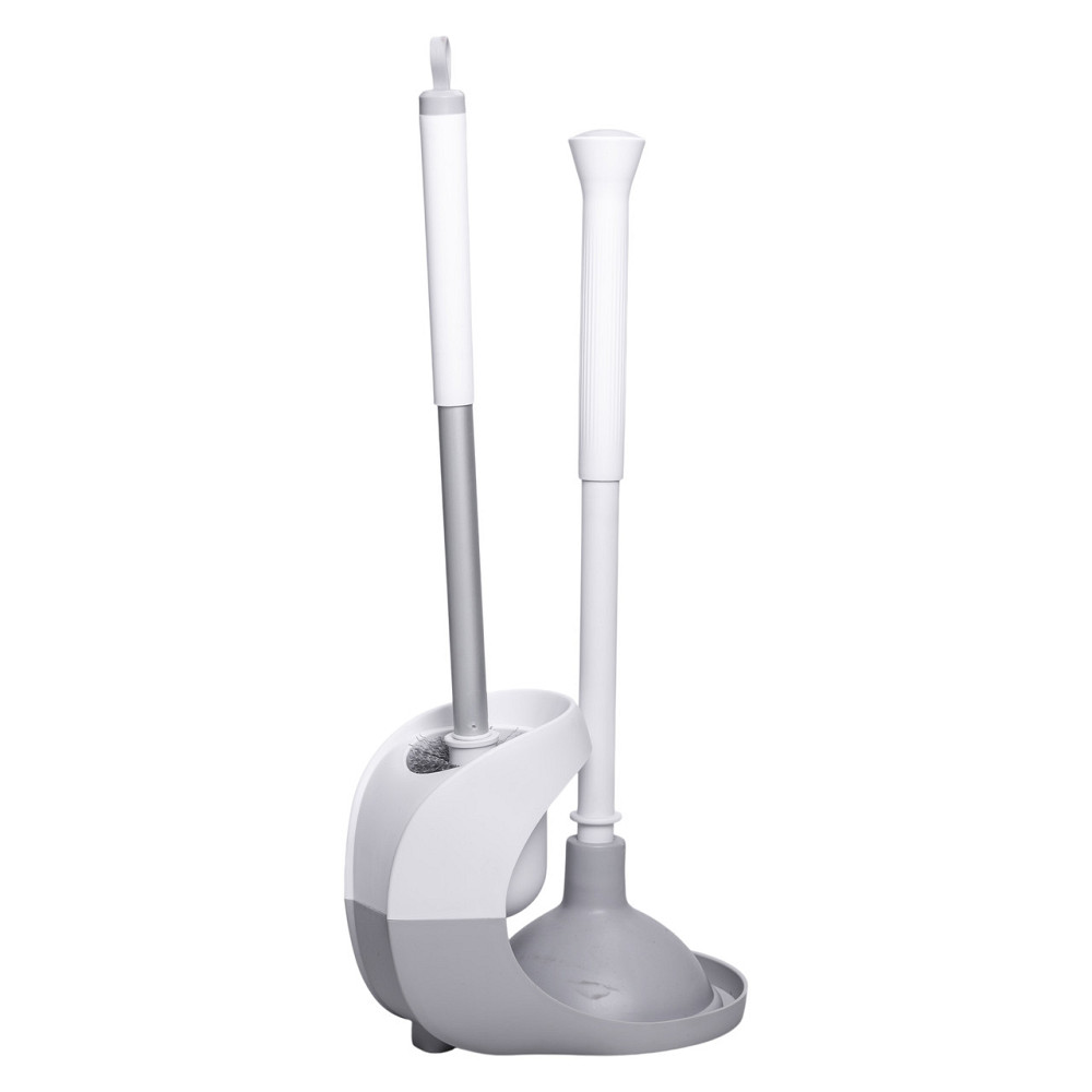 Household Набір для чищення унітазу: йоржик для чищення туалету з підставкою та вантузом 50 (см Коломия - фото 5