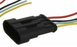 Разъем герметичный 4 pin (ПАПА) Харьков - изображение 1