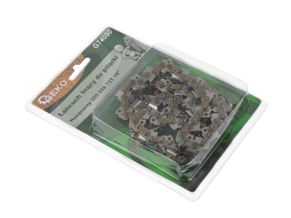 Пила ланцюгова "GeKo" до бензопил типу "Гускварна" 45см 0,325" 058 72t Київ - фото 1