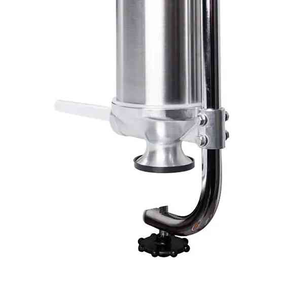 Вертикальний шприц для ковбаси 2,5 л з нержавіючої сталі шприц ковбасний 4 насадки 16788-5 Коломыя