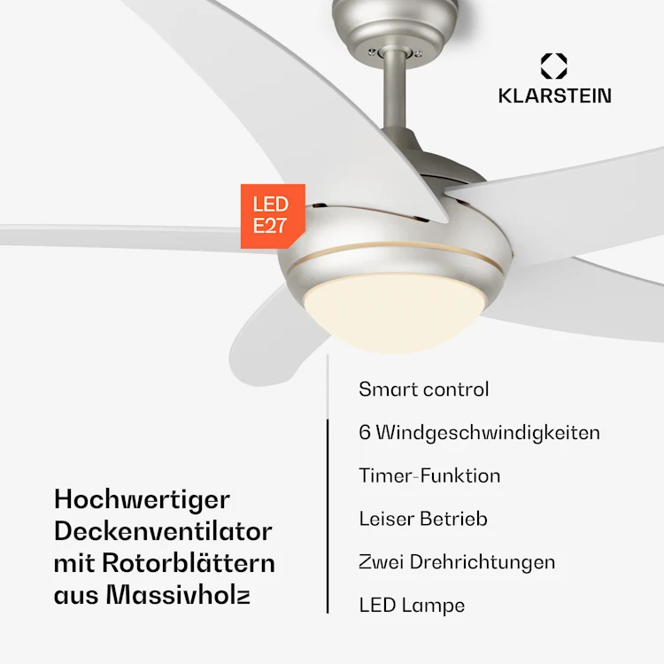 Стельовий вентилятор Болеро 2-в-1 132 см Німеччина Рівне - фото 7