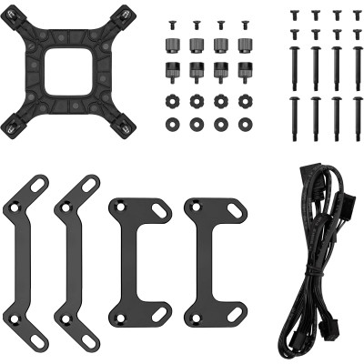 Система рідинного охолодження Deepcool LQ240 Black (R-LQ240-BKLSMW-G-1) Вінниця - фото 11