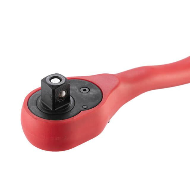 Рукоятка із храповим механізмом на 72 зуба 1/2" вигнута Cr-v (Professional) INTERTOOL HT-2109 Київ - фото 5