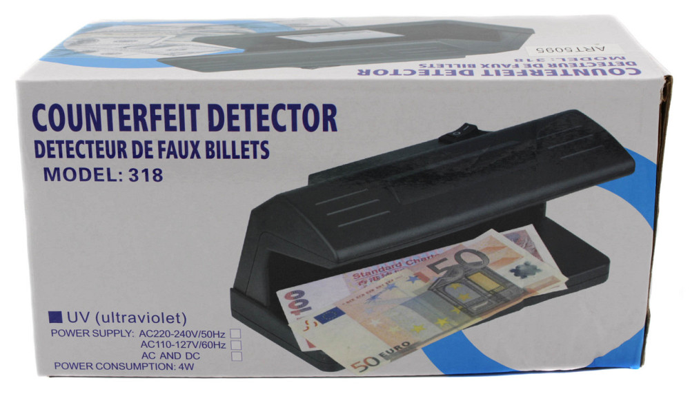 Детектор валют Ультрафіолетовий 318 Дніпро - фото 2
