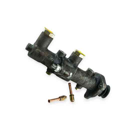 Цилиндр главный ГАЗ 3306, 3307, 3309, 53, 66 2х секционный без бачка новый образец (ГТЦ) тормозной Мукачево