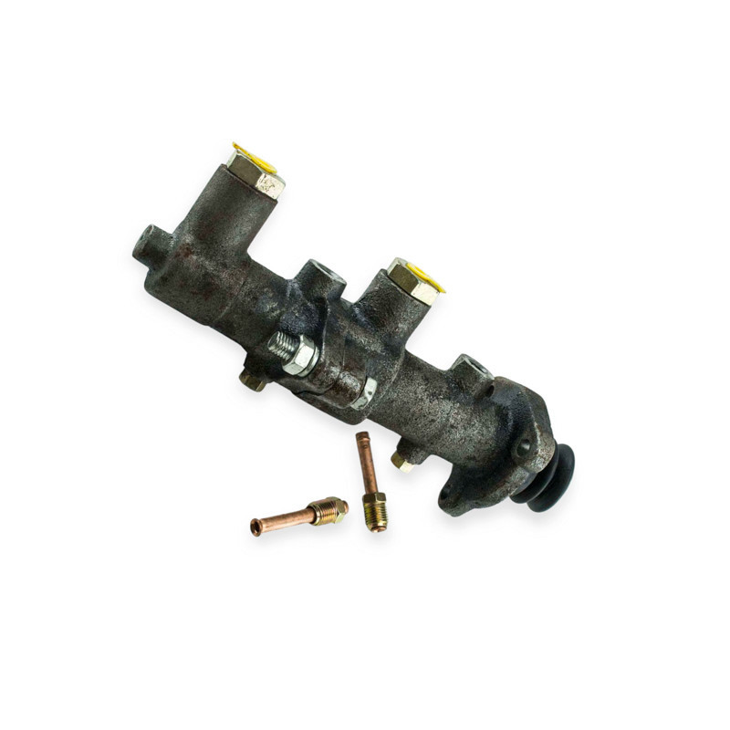 Циліндр головний ГАЗ 3306, 3307, 3309, 53, 66 2х секційний без бачка новий зразок (ГТЦ) гальмівний Мукачево - фото 1