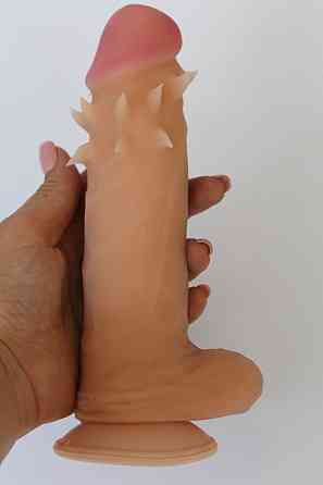 Фалоімітатор EGZO Ciberskin SVS001 ( 17,5 см х 3,5 см) Sex Aura Київ