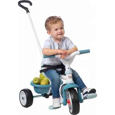 Дитячий велосипед Smoby Be Move 2 в 1 з багажником Блакитний (740331) Вінниця